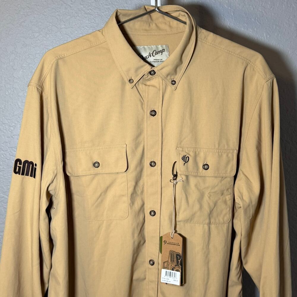 Duck Camp Men's Long Sleeve Hunting Shirt Size XXL NWT - Picture 2 of 12